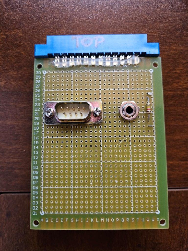 Home Brew Joystick and Audio Out Board