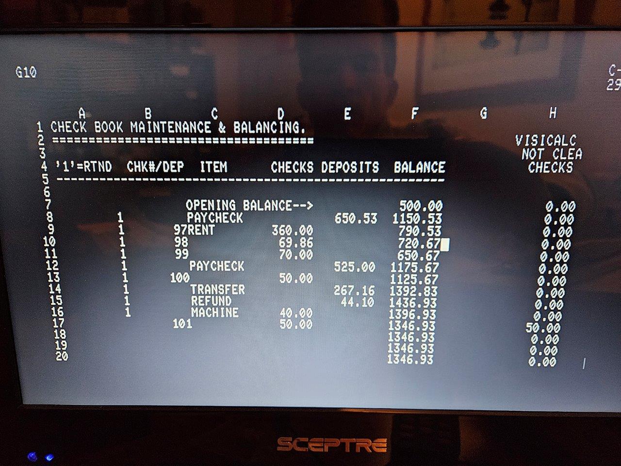 VisiCalc, the First Spreadsheet Software