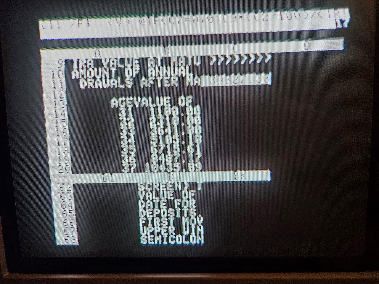 VisiCalc, the First Spreadsheet Software